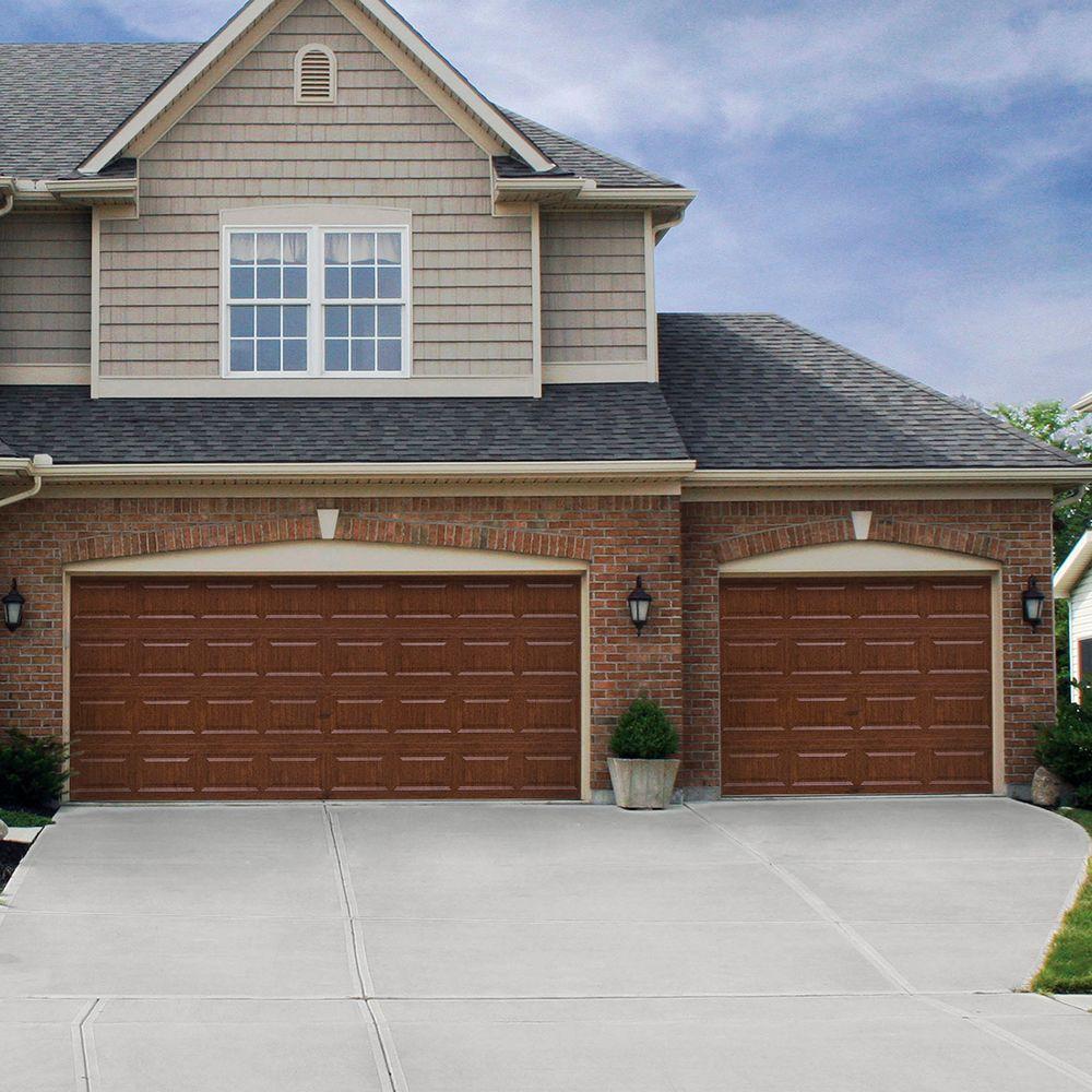 Clopay Classic Collection 16 Ft X 7 Ft 18 4 R Value Intellicore