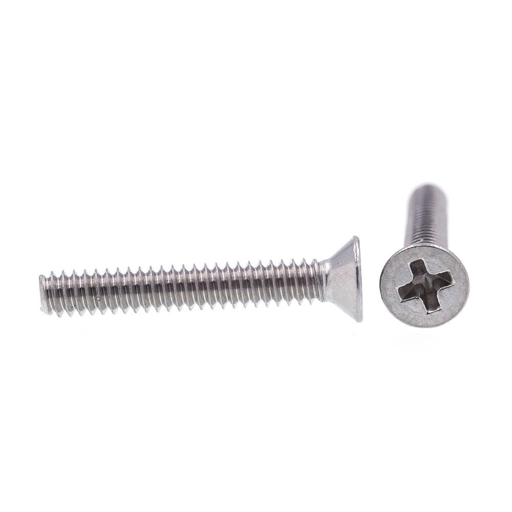 Pan Head 1-1//4 Length Small Parts Stainless Steel Panel Screw Plain Finish Pack of 5 Phillips Drive 1-1//4 Length #10-24 Threads
