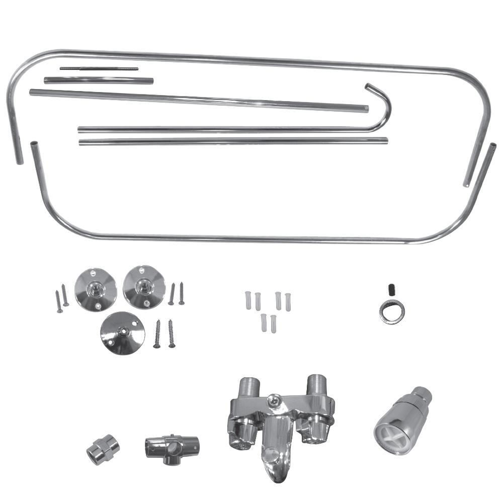 Danco Add A Shower Kit For Claw Foot Tub In Chrome Danco Add A Shower Kit For Claw Foot Tub In Chrome
