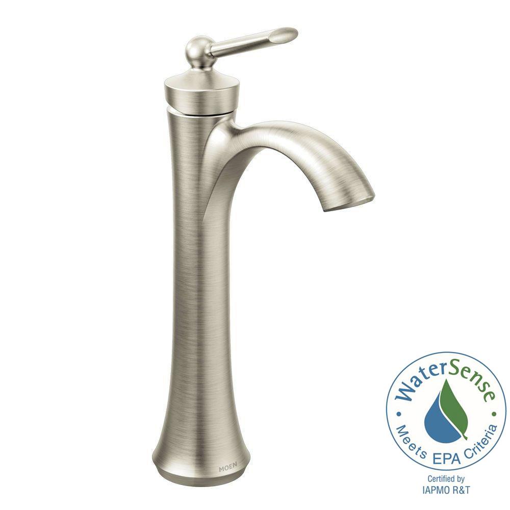 Bathroom Sink Faucets Brushed Nickel Versosembossa