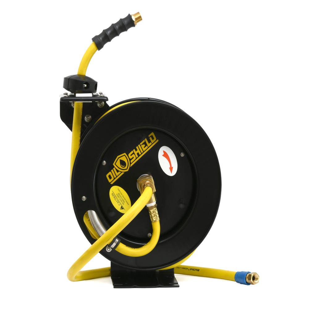 BLUEBIRD 1/2 in. x 50 ft. BB OS Air Hose Reel with OS Air Hose