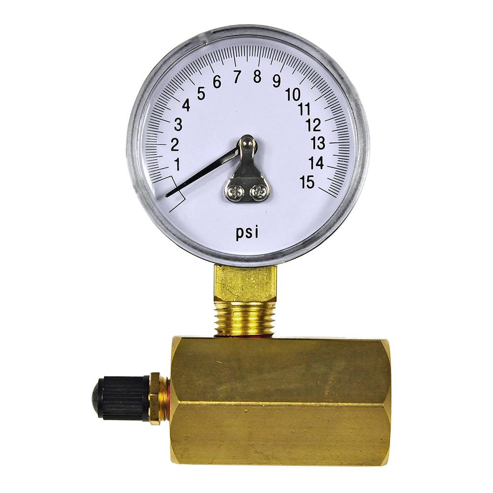 test pressure house 0  15 94352   The 1/10 Gas psi  DANCO Increment Gauge Test