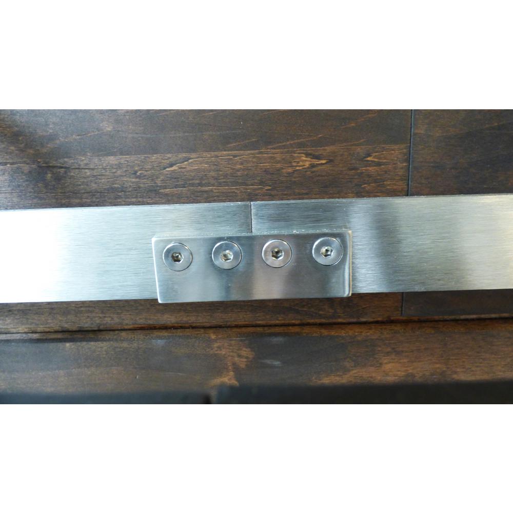Pacific Entries Stainless Steel Sliding Flat Rail Track Connector