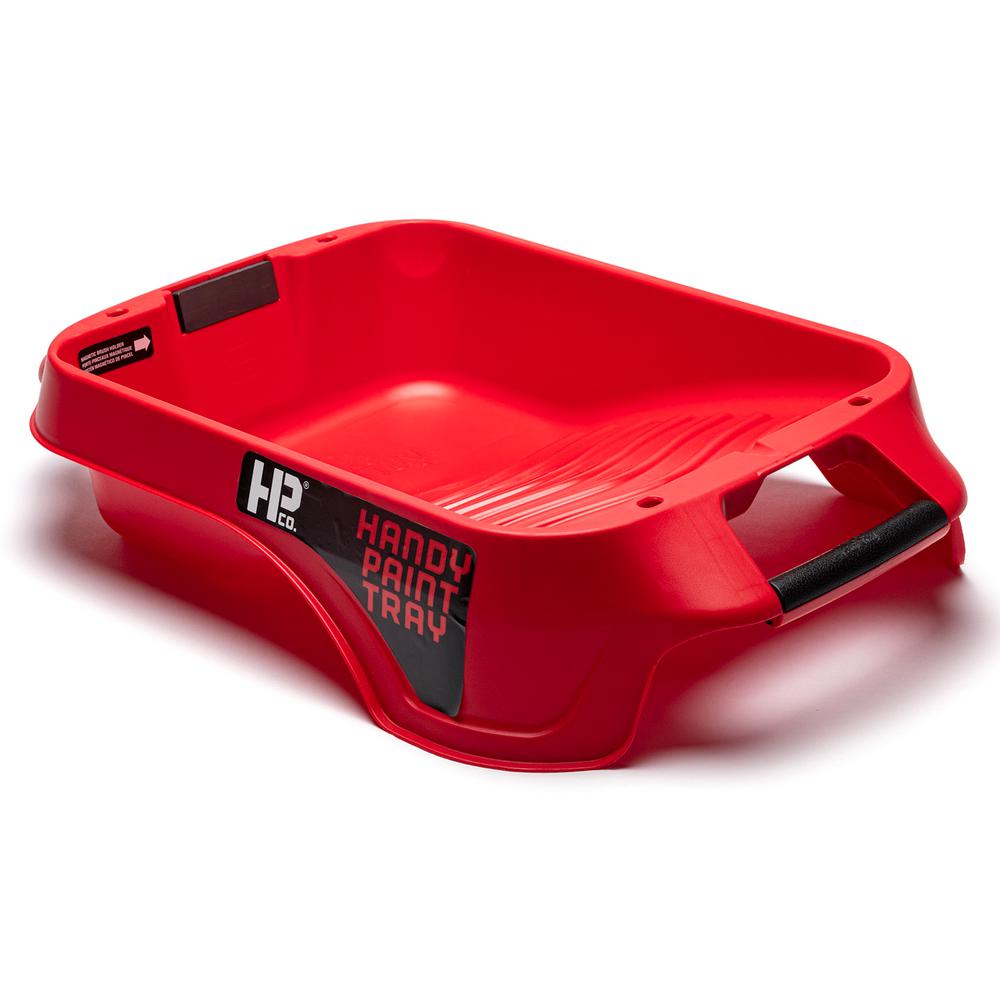 red plastic paint