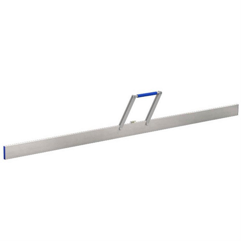 Bon Tool 8 ft. Aluminum Asphalt Checking Straightedge with Level Vial