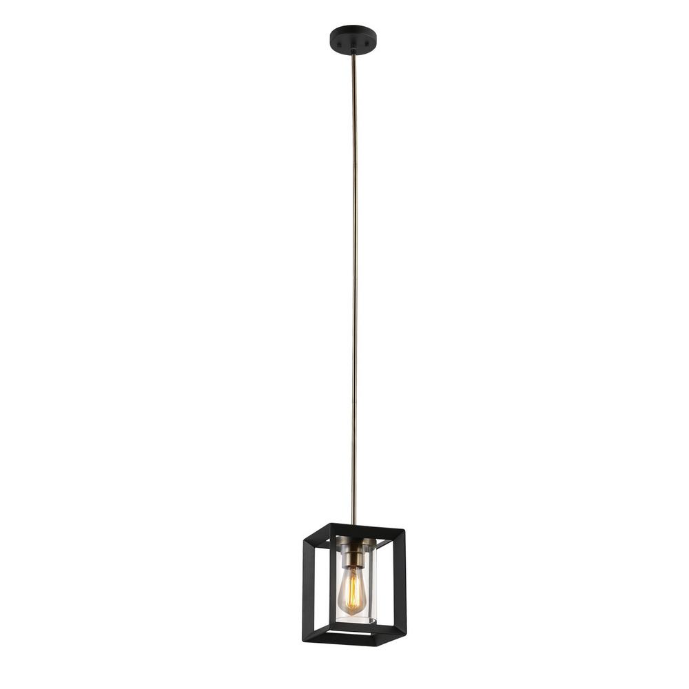 Globe Electric Verona 1 Light Dark Bronze Pendant 65952 The Home Depot Verona 1 Light Dark Bronze Pendant