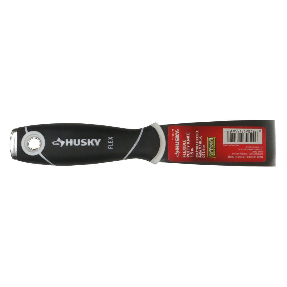Husky 11/2 in. Flexible Putty KnifeDSX15F The Home Depot