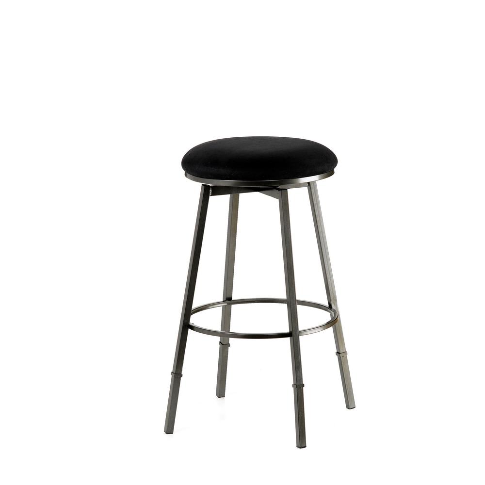 Hilale Furniture Sanders Adjule Height Pewter Cushioned Bar Hilale Furniture Sanders Adjule Height Pewter Cushioned Bar Stool