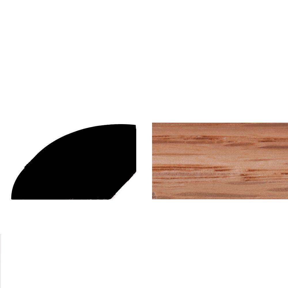 American Wood Moulding WM 126 1/2 in. x 3/4 in. Natural PreFinished