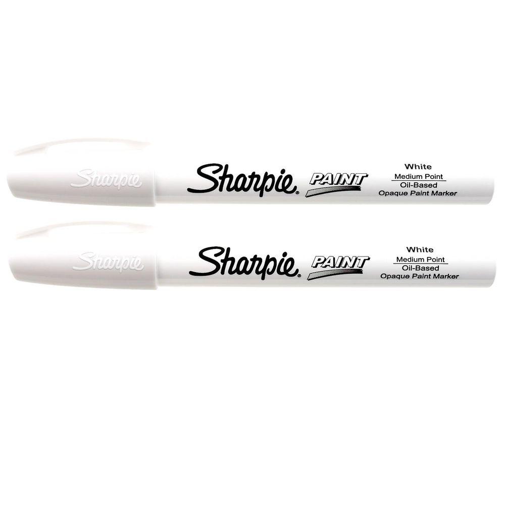 white sharpie pen