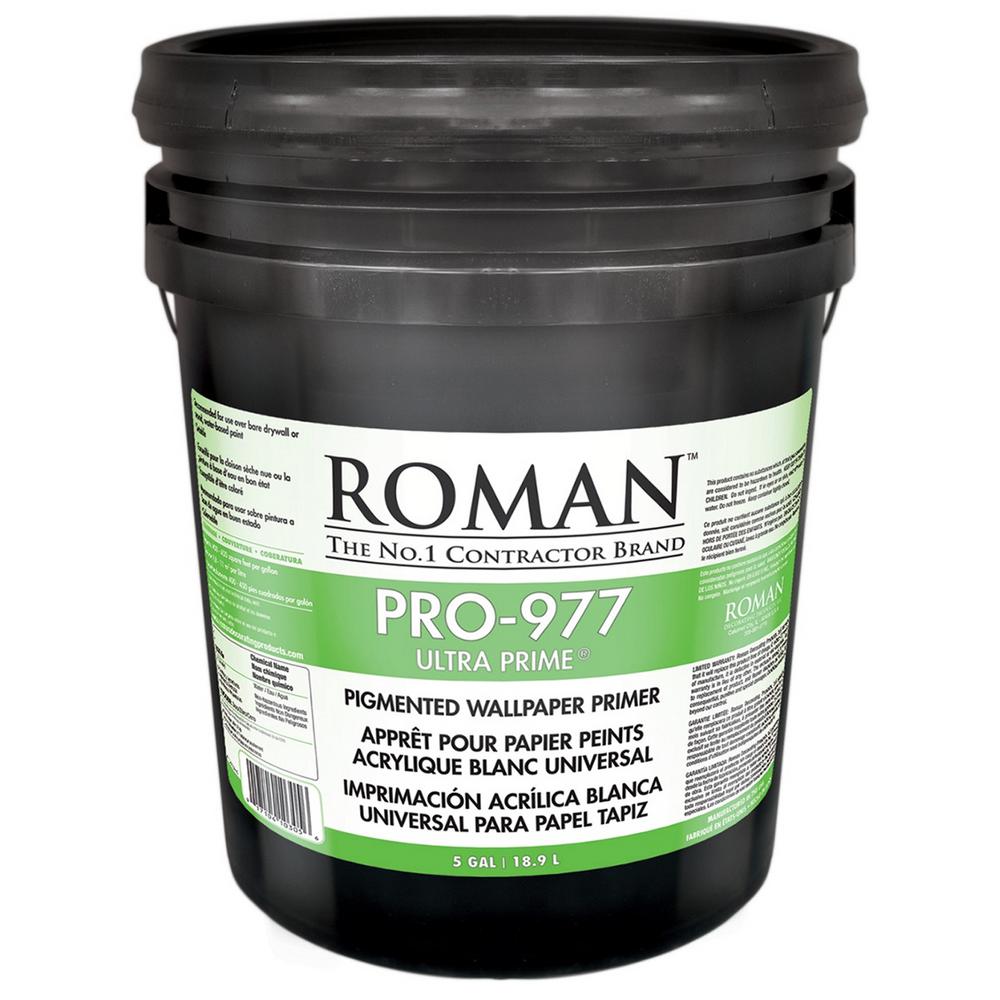 Mold Resistant Primers Paint The Home Depot Pro 977 Ultra Prime 5 Gal Interior And Exterior Wallcovering Primer Sealer