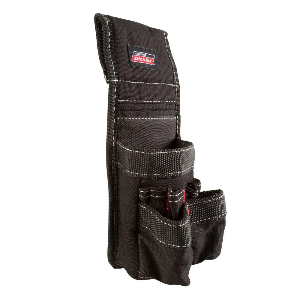 Dickies 2Pocket Drill Holster / Tool Belt Pouch, Black57057 The