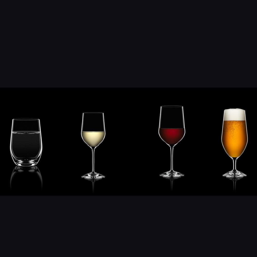 Orrefors Morberg Collection 20 1 Oz Beer Glass Set Of 4 6200007 The Home Depot