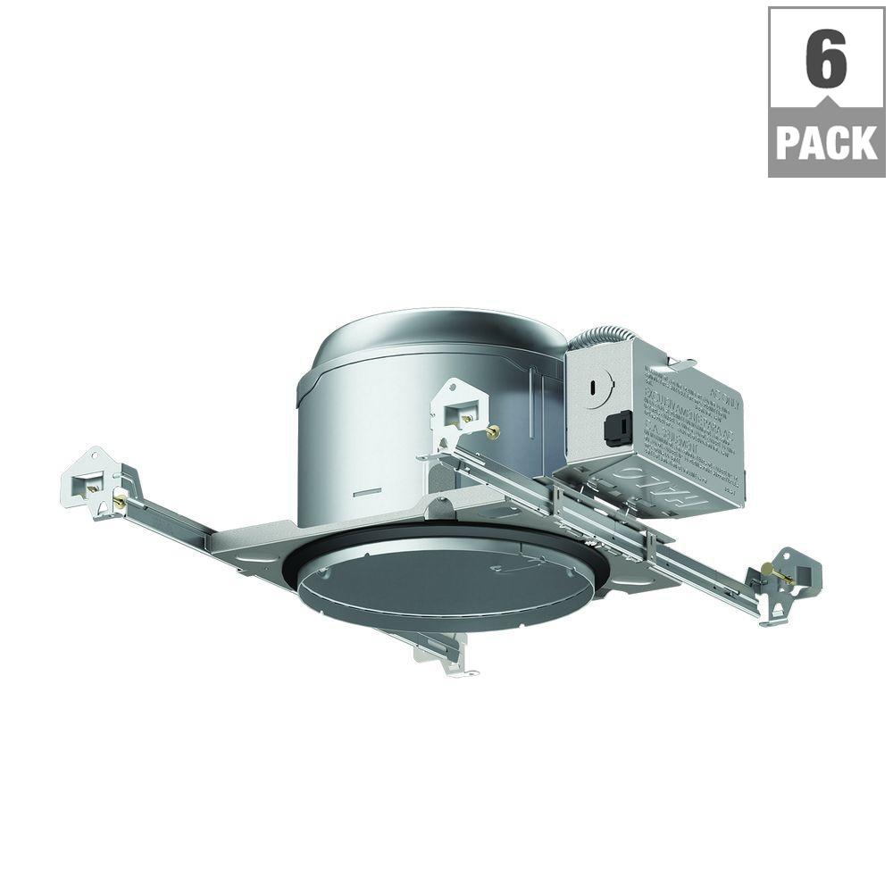 Halo E26 Series 6 in. Aluminum Recessed Lighting Shallow New