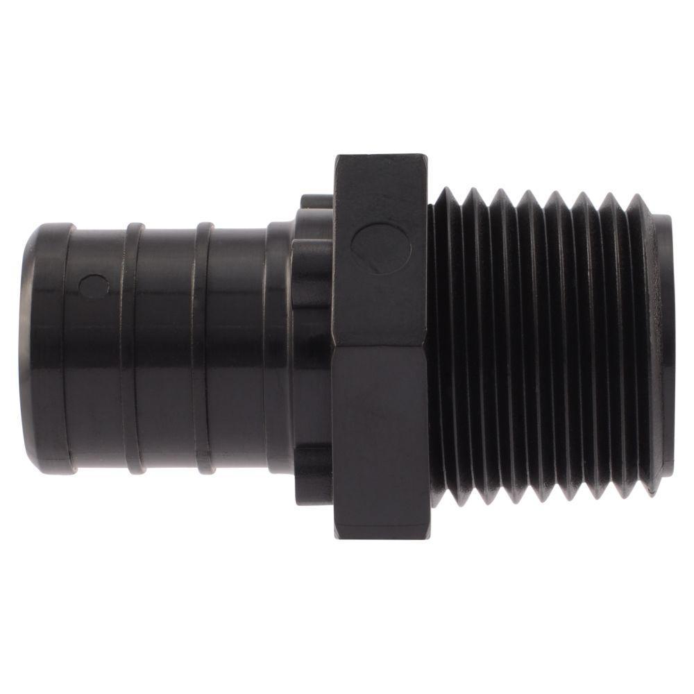 Apollo 3/4 in. Plastic PEX Barb x 1/2 in. Male Pipe Thread Adapter (5