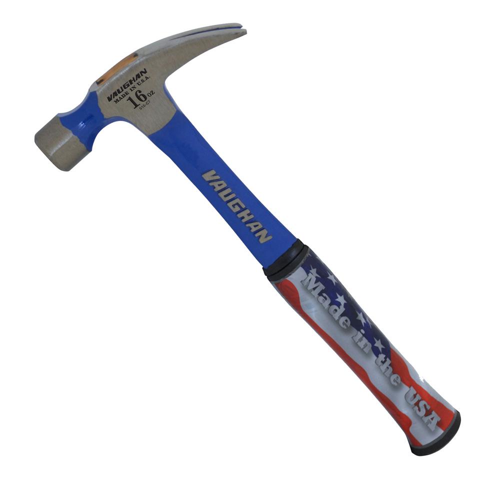 Vaughan 16 oz. Solid Carbon Steel Rip Hammer with 12 in. HandleR99 The Home Depot