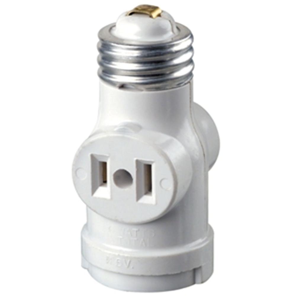 bulb holder with plug