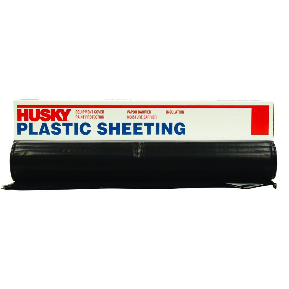 Hdx 10 Ft X 25 Ft Clear 6 Mil Plastic Sheeting Rshd610 25c The Home Depot