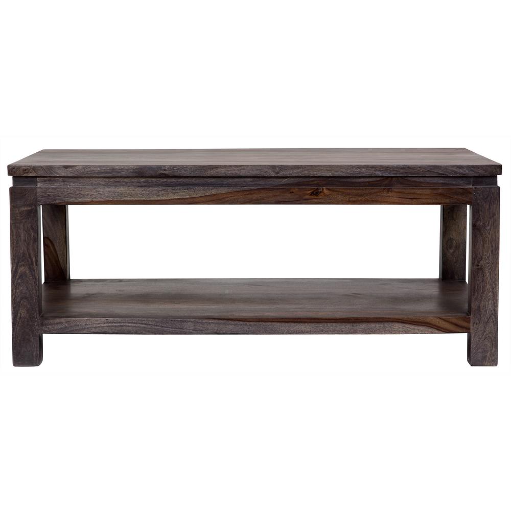 Big Sur Gray Wash Contemporary Solid Sheesham Wood Coffee - Large Square Sheesham Coffee Table Big Sur Gray Wash Contemporary Solid Sheesham Wood Coffee - Large Square Sheesham Coffee Table
