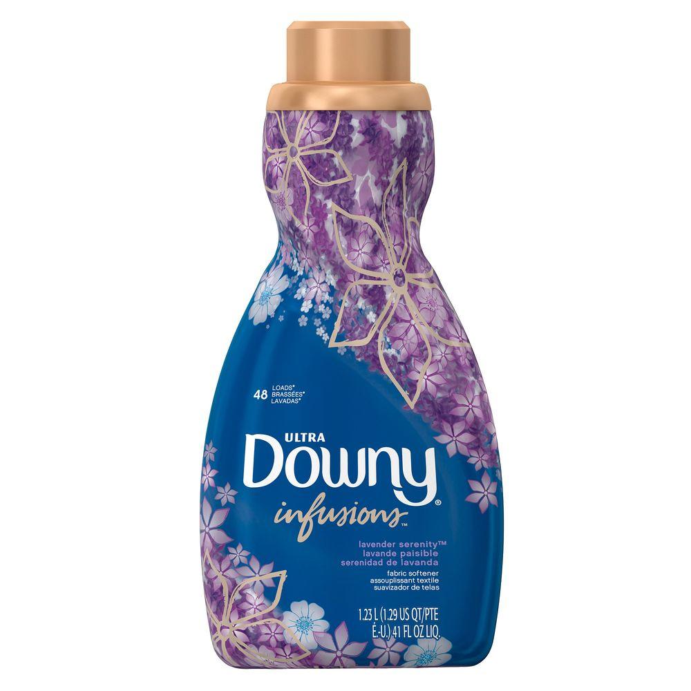 Downy Ultra 41 Oz. Infusions Lavender Serenity Liquid Fabric Softener ...