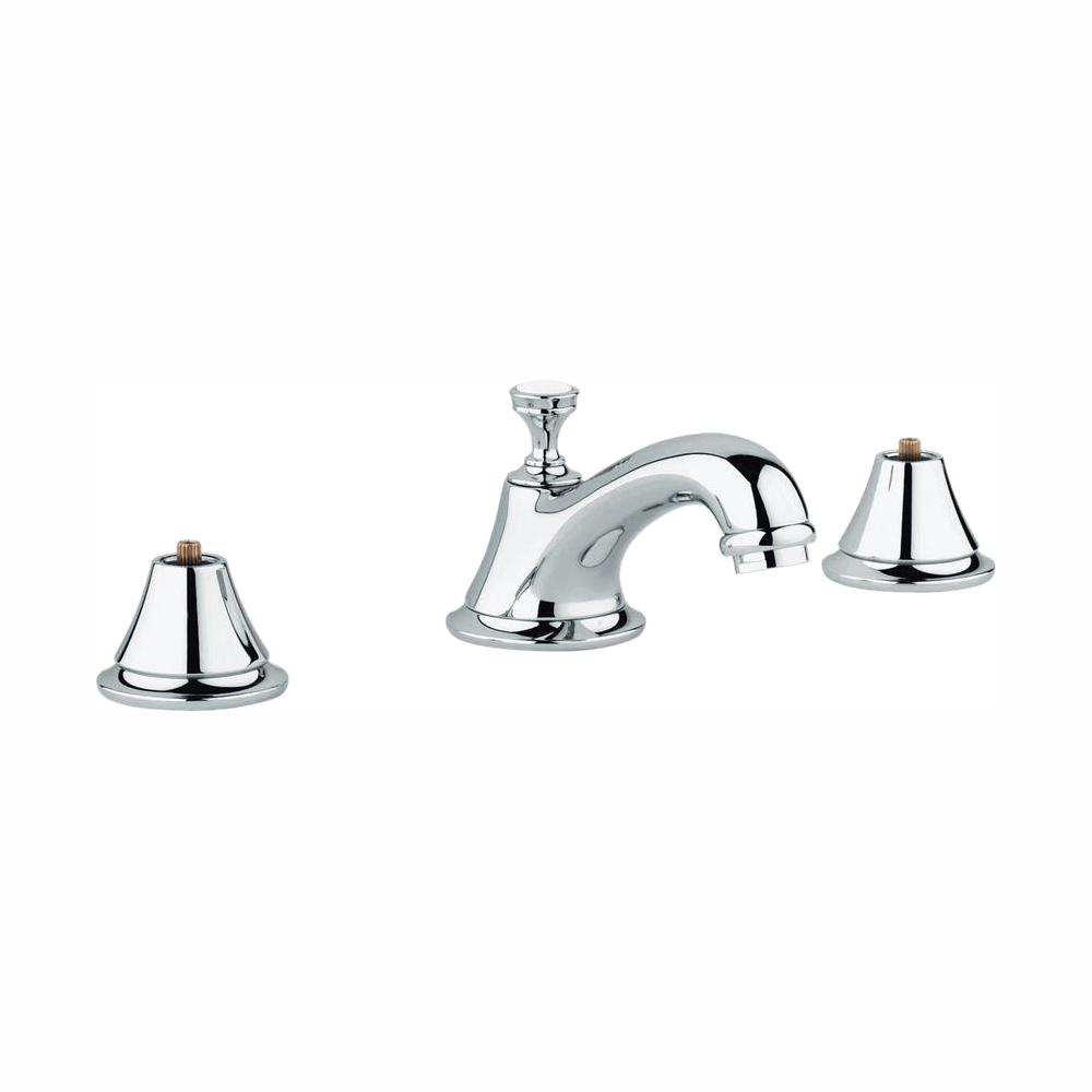 Grohe Seabury 8 In Widespread 2 Handle 1 Gpm Bathroom Faucet Starlight Chrome 2080000a The Home Depot - Grohe Bathroom Faucet Leaking Under Sink Grohe Seabury 8 In Widespread 2 Handle 1 Gpm Bathroom Faucet Starlight Chrome 2080000a The Home Depot - Grohe Bathroom Faucet Leaking Under Sink