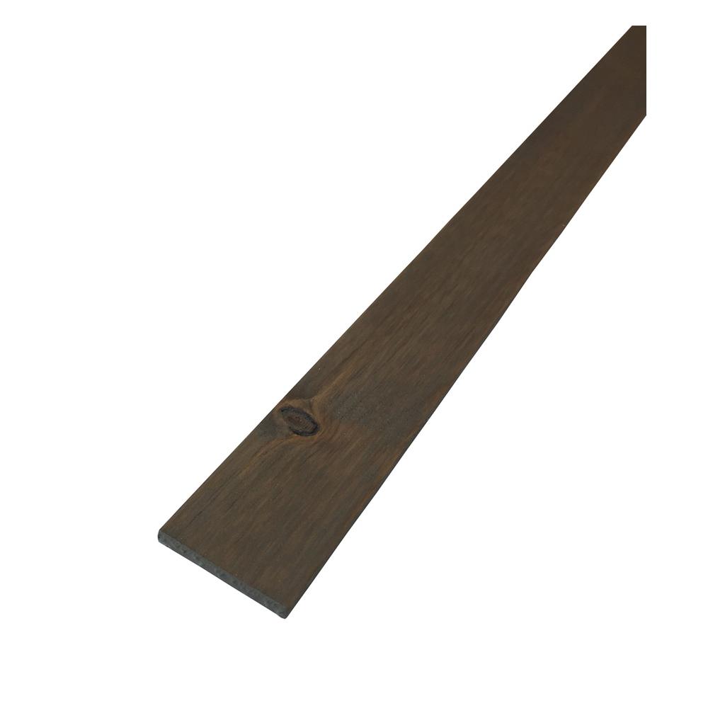 Timberchic Sandy Beach 48 in. End Cap Peel and Stick Wall Applique