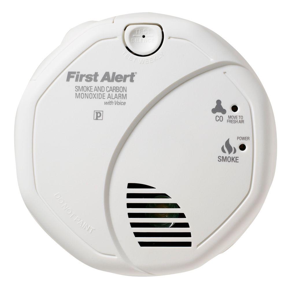 First Alert Battery Operated Smoke and Carbon Monoxide Alarm with Voice