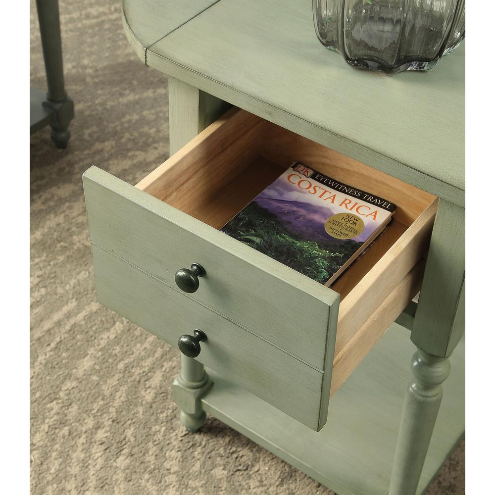 Williams Import Beadle Side Table With Open Bottom Shelf Double