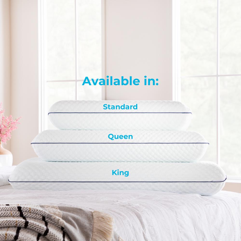 Linenspa Essentials Alwayscool Gel Memory Foam King Pillow