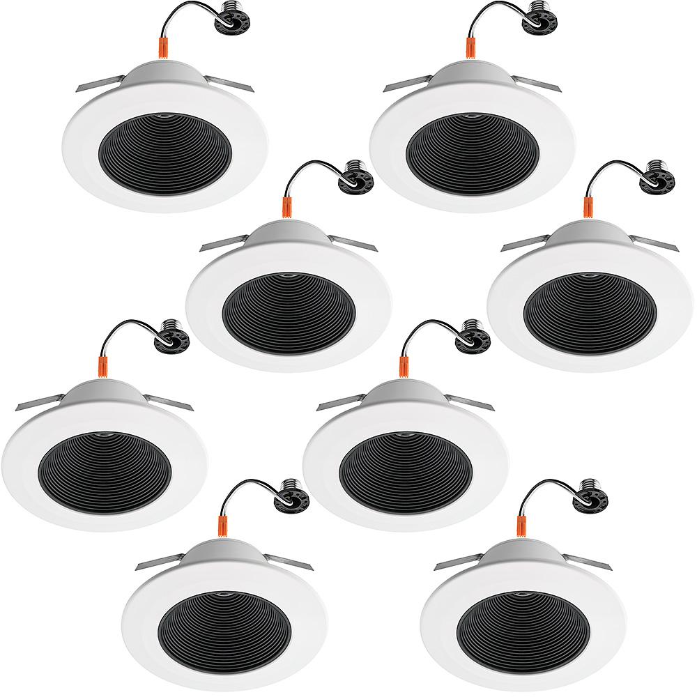 Commercial Electric 6 in. 3000K Integrated LED Recessed Trim Gimbal