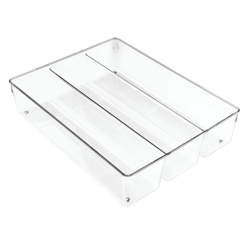 Interdesign Linus Grand Utensil Organizer In Clear 56330 The