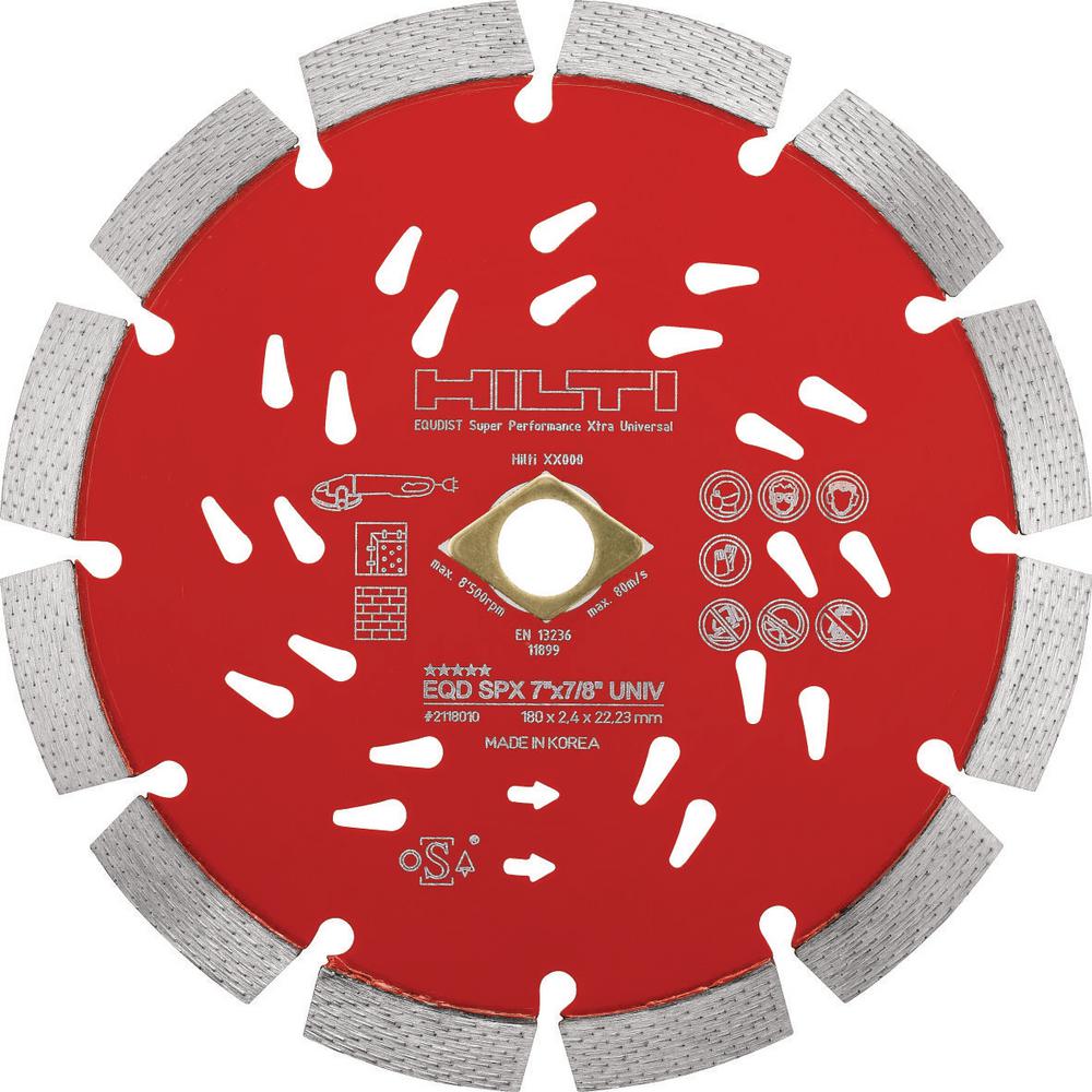 Hilti 12 in. x 1 in. Super PremiumX Universal Diamond Saw Blade