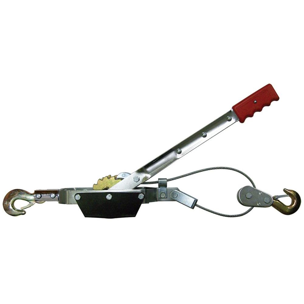 Big Red 2 Ton Come Along Cable Puller with 2 Hooks-TR8021 - The ...