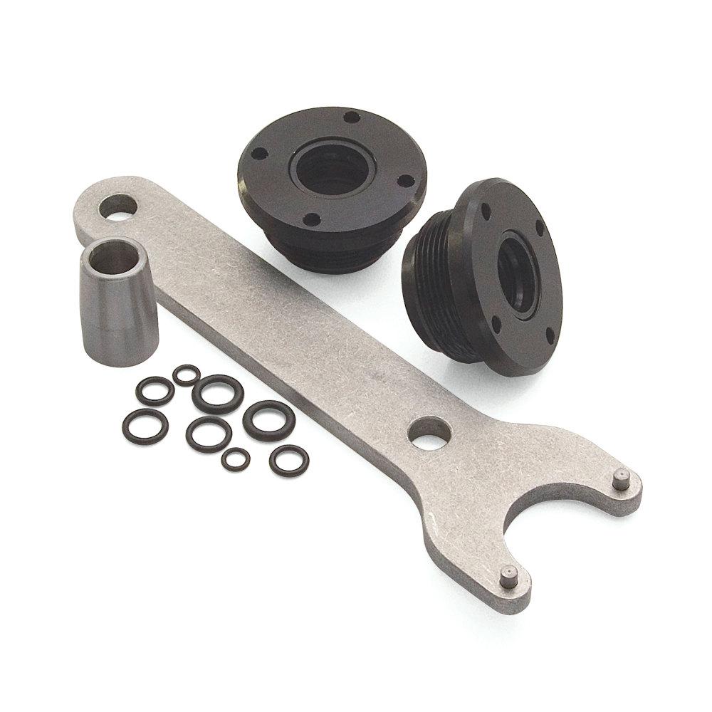 Seal Kit Replace for HS5157 Seal Kit for Hydraulic Outboard Front Mount Cylinder 2 Screw In End Glands With Wrench