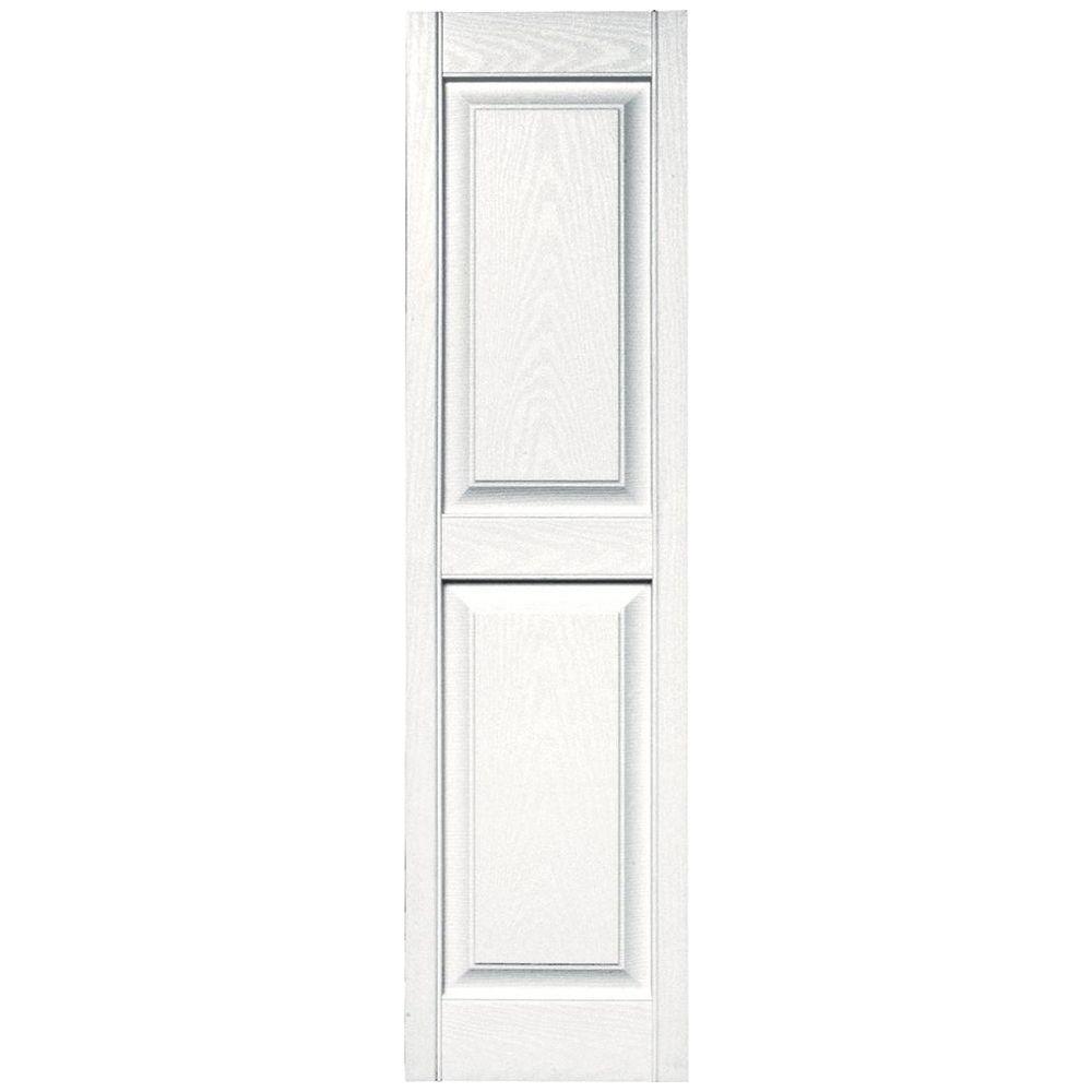 Builders Edge 15 in. x 55 in. Raised Panel Vinyl Exterior Builders Edge 15 in. x 55 in. Raised Panel Vinyl Exterior
