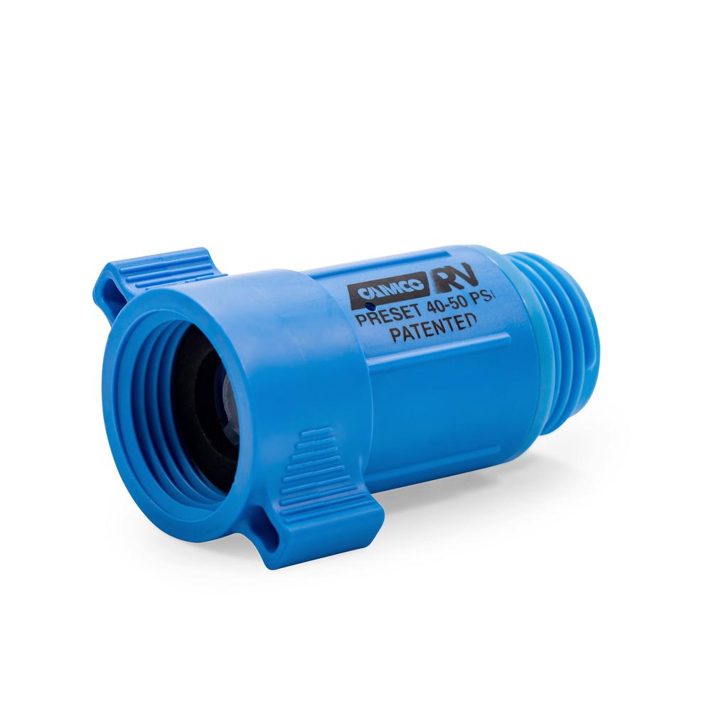 Camco 3 4 in Plastic Washerless Water Pressure Regulator 40143 The 