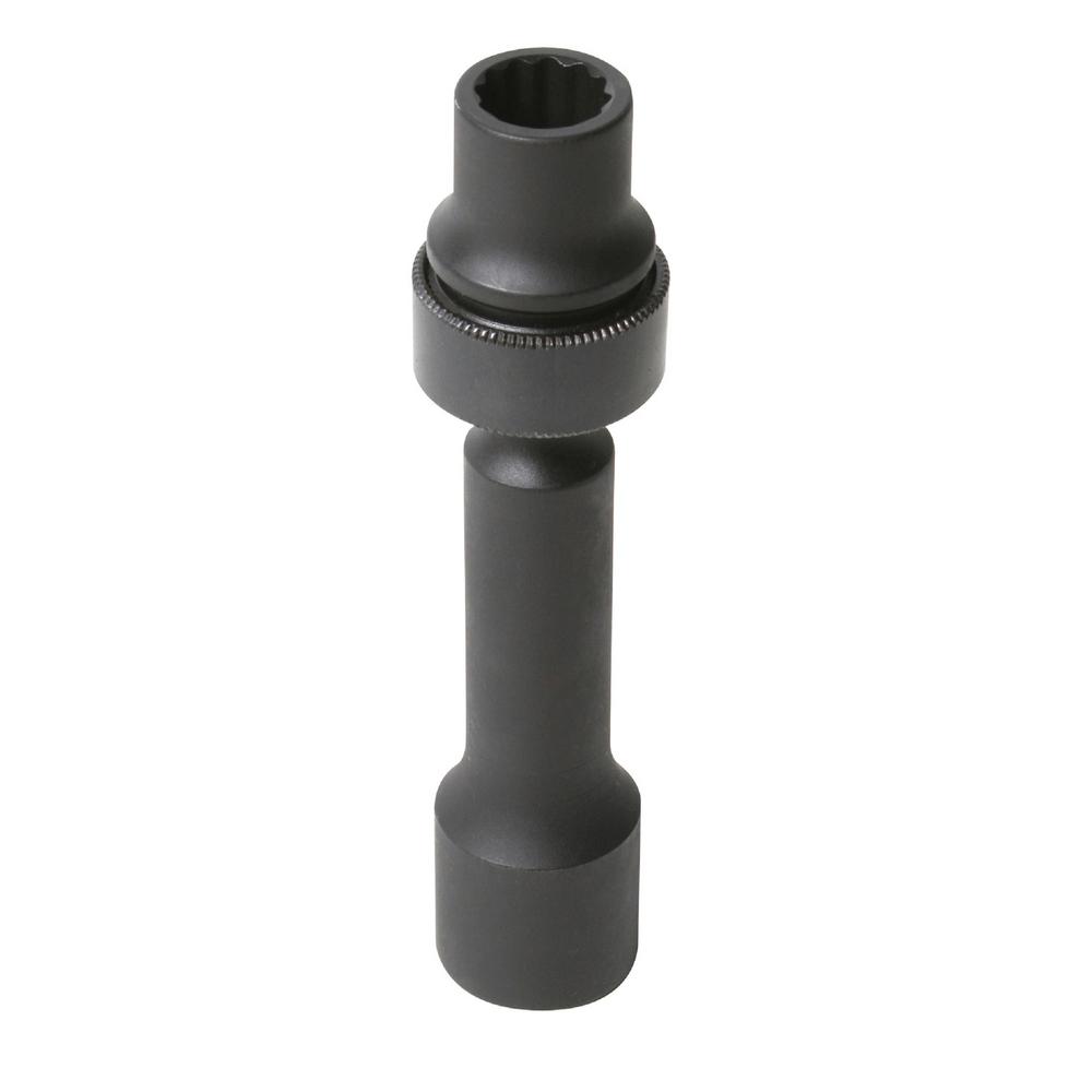 Sunex 1819cs TPMS Sensor Steckschlüssel – 11 Mm X 12 Mm Flip Socket Für Reifendruck-Sensoren | 1/4 Zoll Antrieb, Chrom-Molybdän