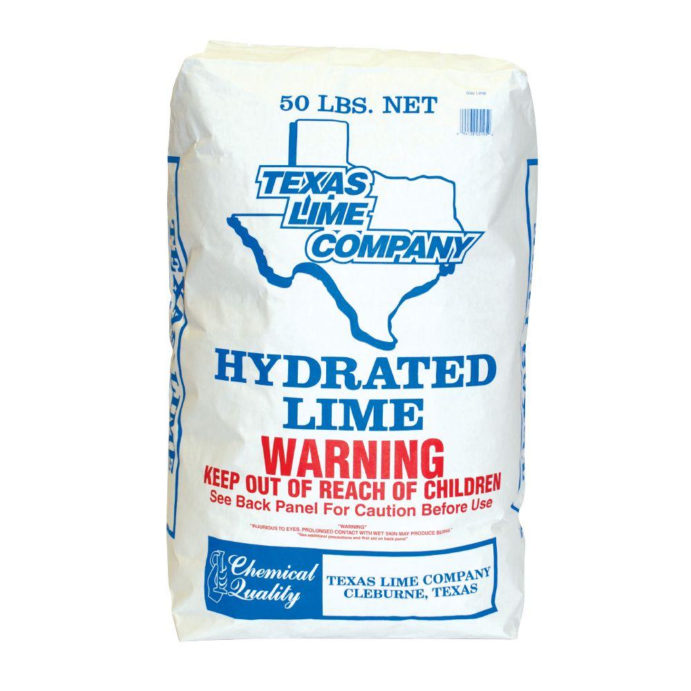 Hydrated lime 50 lb bag Clearance