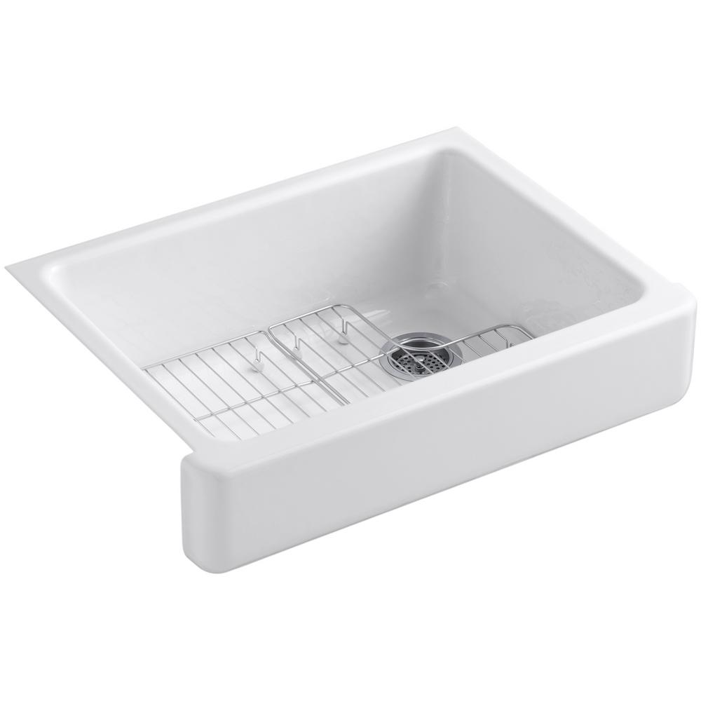 Reviews for KOHLER Whitehaven Farmhouse Apron Front Self ...