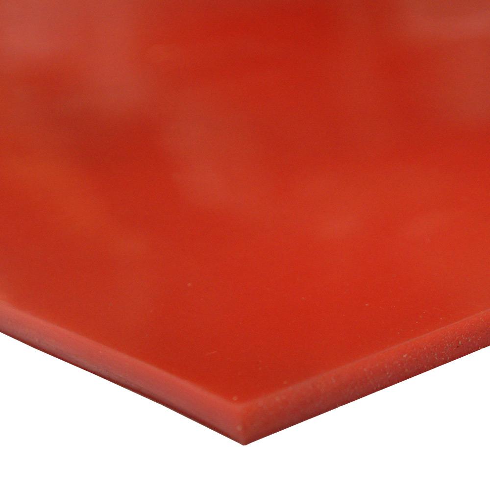 orange silicone rubber sheet
