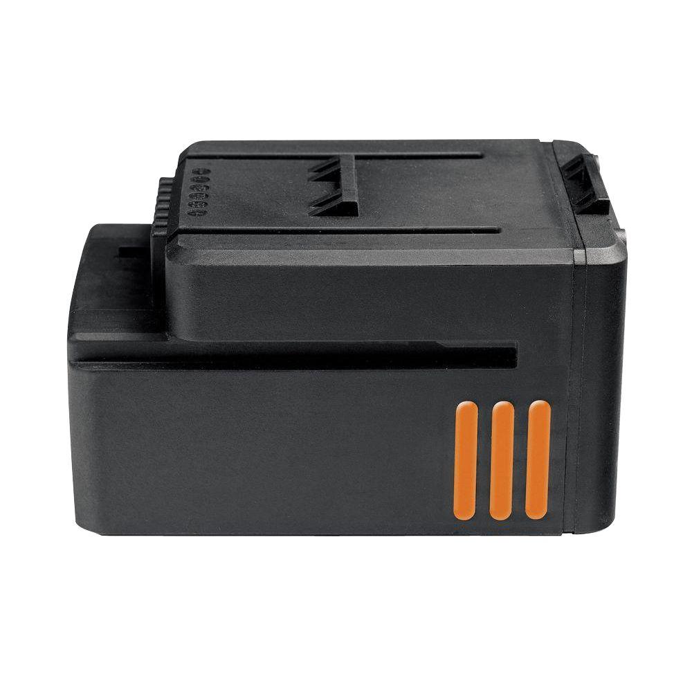 Worx 40Volt LithiumIon BatteryWA3536 The Home Depot