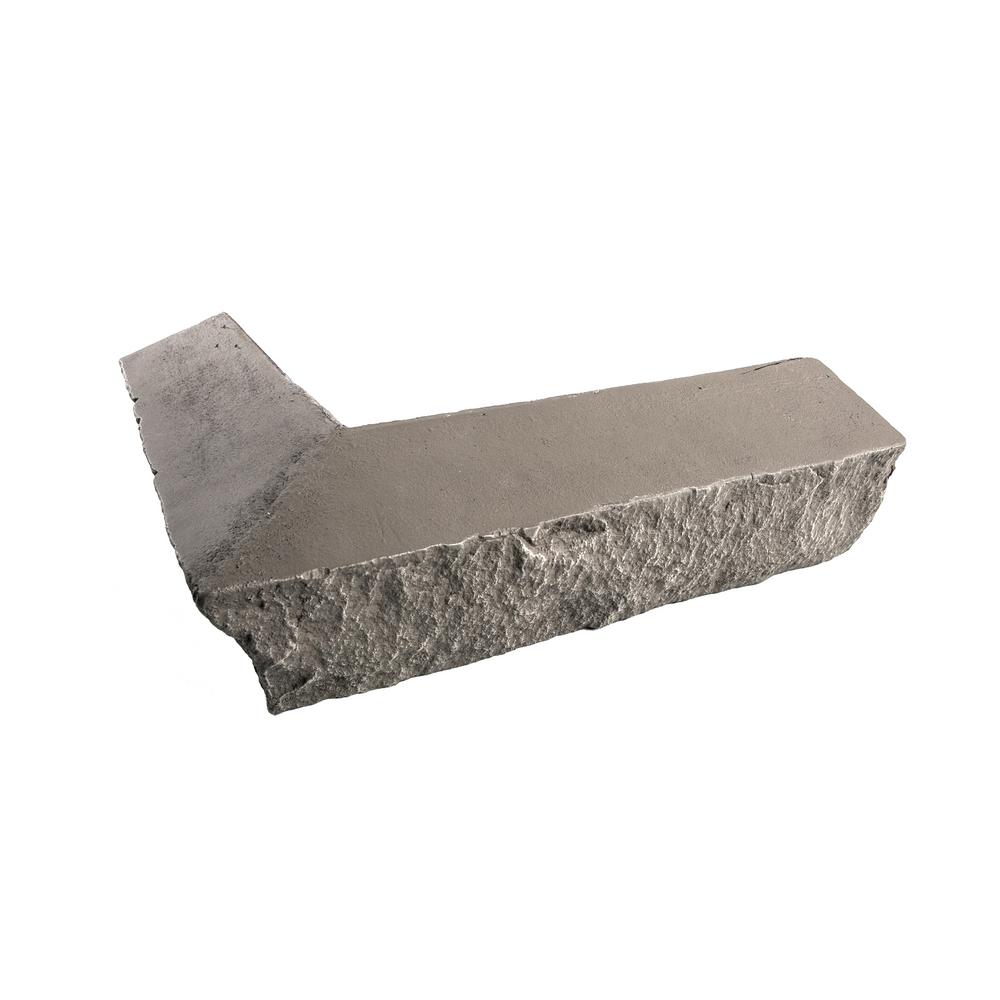 GenStone Stacked Stone Kenai 14 in. x 2 in. x 3.5 in. Faux Stone Siding