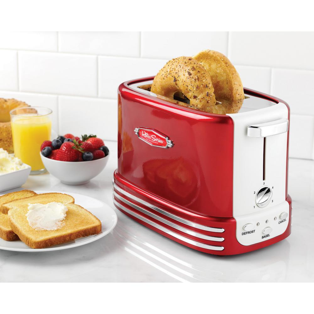 Nostalgia Retro 2Slice Red Toaster RTOS200 The Home Depot