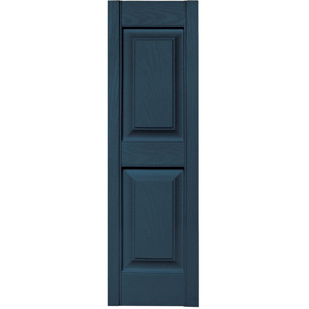 Builders Edge 12 in. x 39 in. Raised Panel Vinyl Exterior