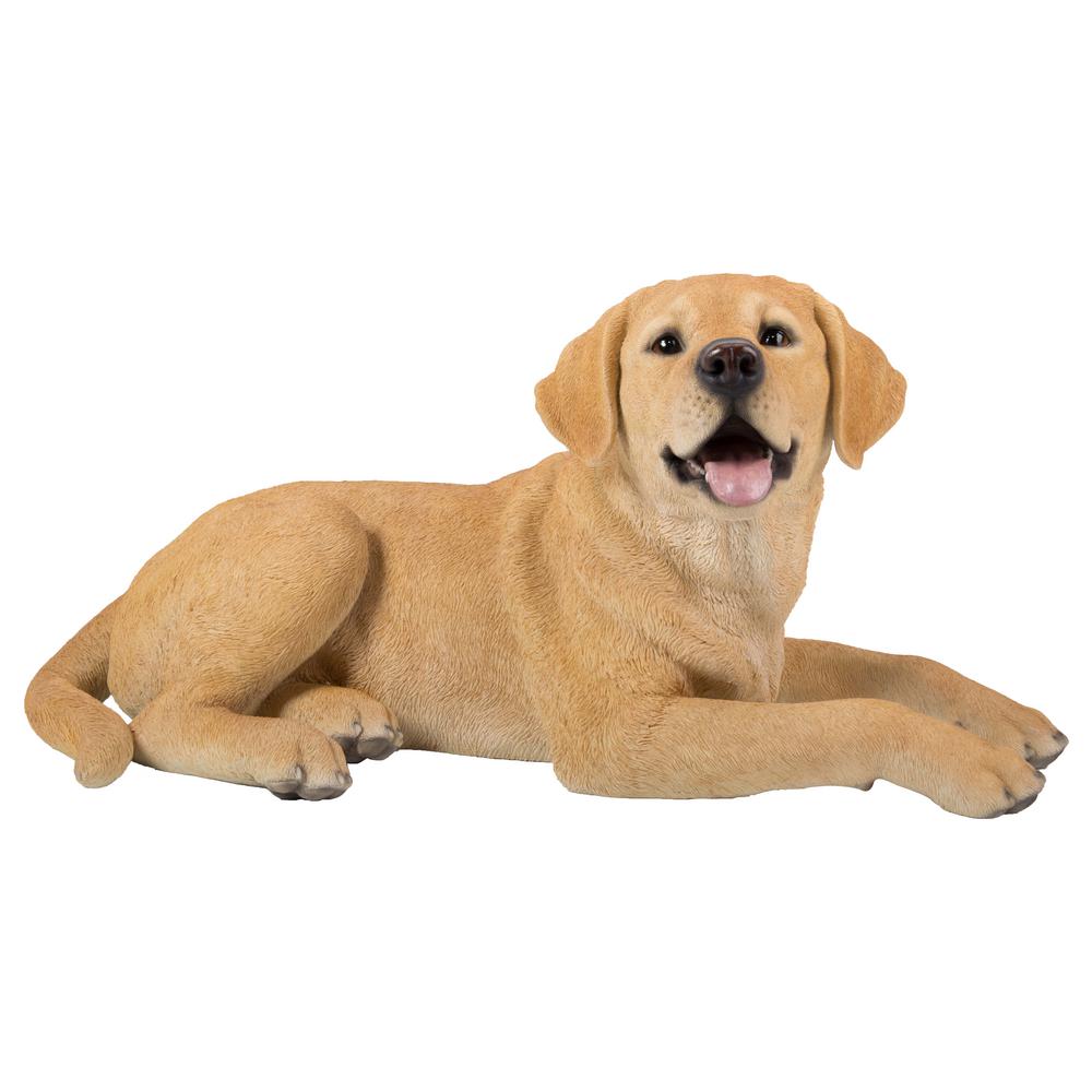 Hi-Line Gift Yellow Labrador Lying Down 