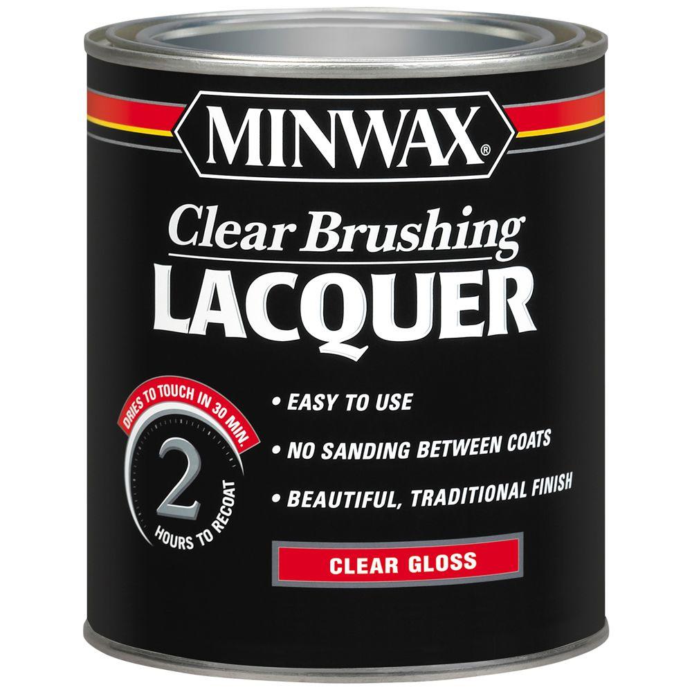 Minwax clear brushing lacquer