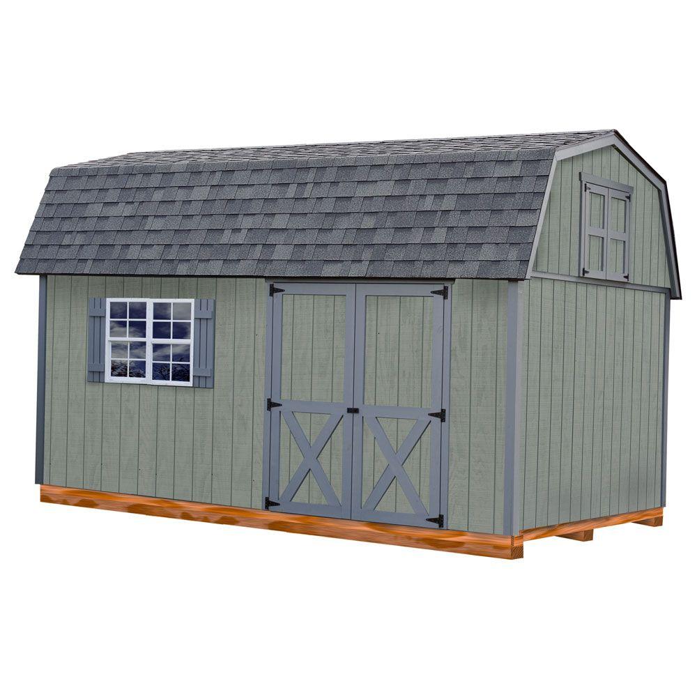 best barns cambridge 10 ft. x 12 ft. wood storage shed kit