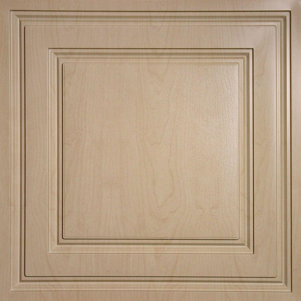 Oxford Faux Wood Sandal 2 Ft X 2 Ft Lay In Ceiling Panel Case Of 6