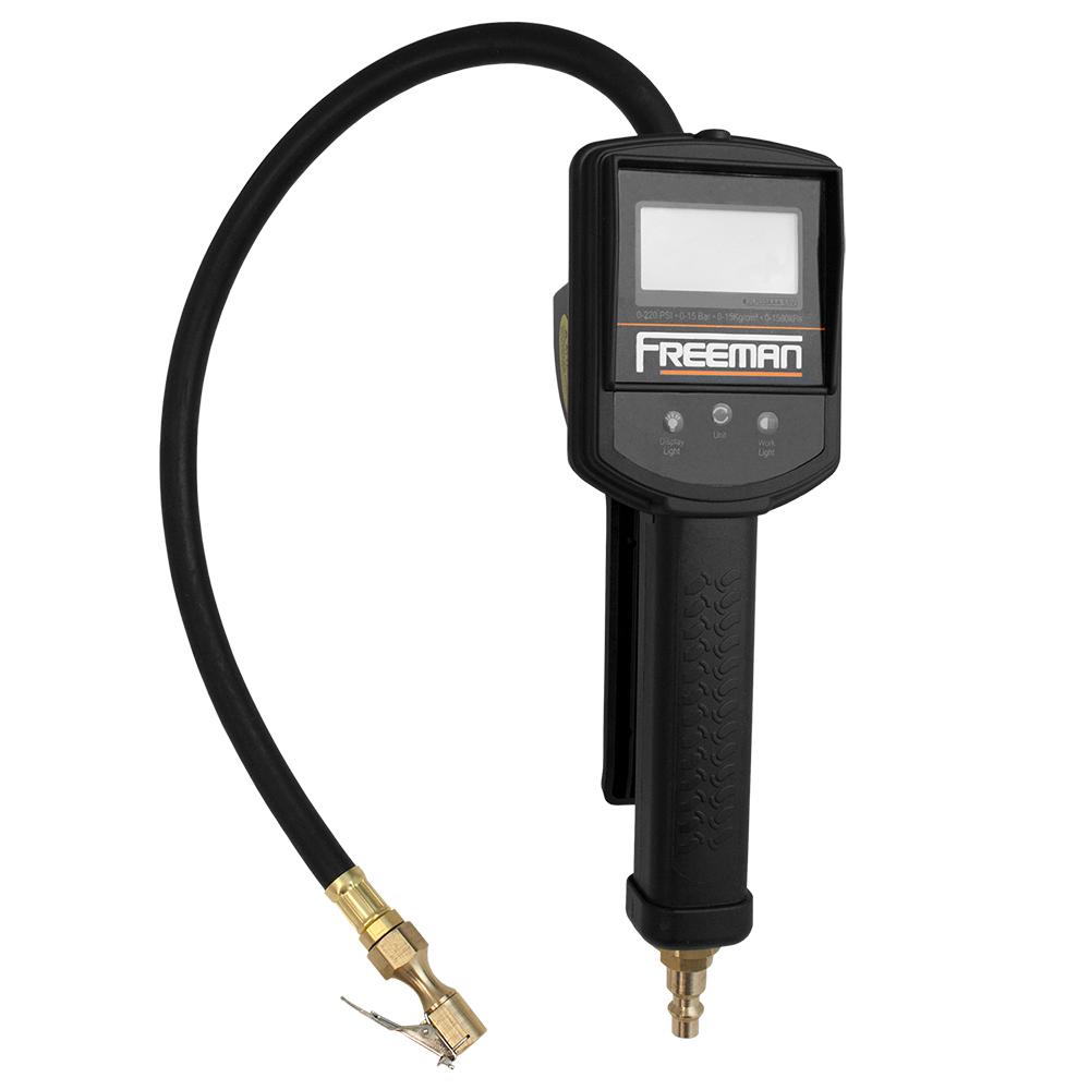 Freeman Digital Tire Inflator with LED Pressure Gauge and Work Light by Freeman