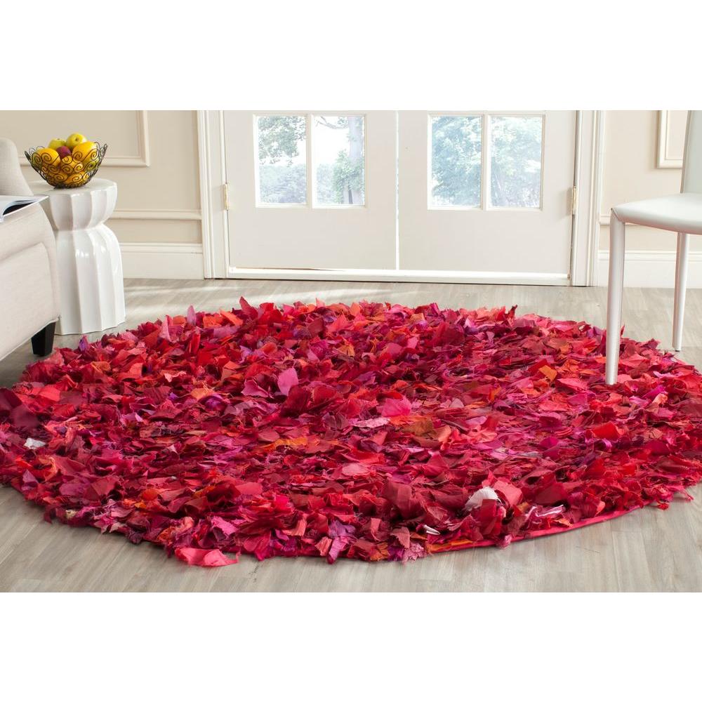 Safavieh Rio Fuchsia Multi 6 Ft X Round Area Rug Safavieh Rio Fuchsia Multi 6 Ft X Round Area Rug